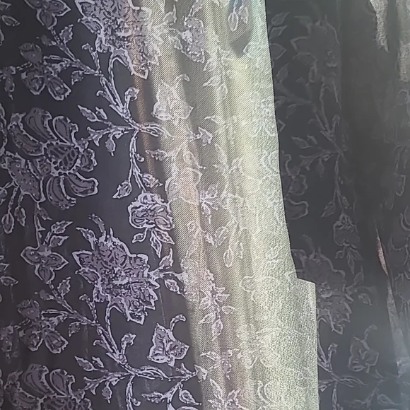 Sheer Black Kimono Robe - Picture 9 of 13